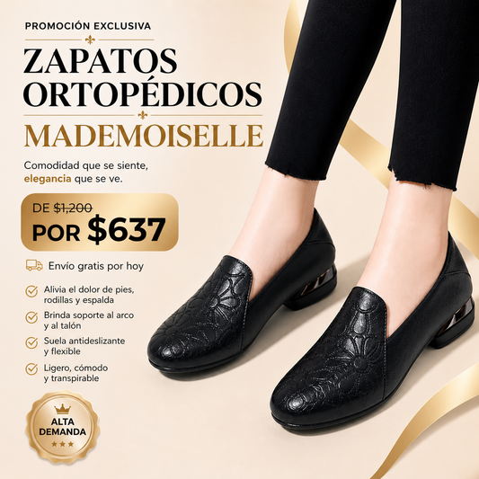 Zapatos Ortopédicos Mademoiselle - Comodidad que se siente